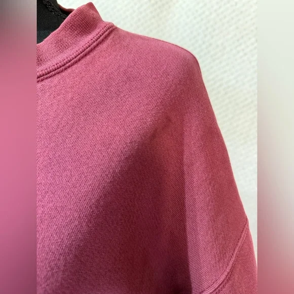 Vintage 2000s Nike Burgundy 'Just Do It' Sweatshirt - Picture 3 of 5